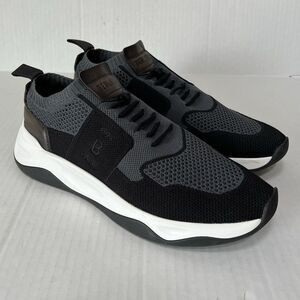 Berluti Shadow Knit And Leather Sneakers Uk 10 US 11 Comfort Lightweight Slip On
